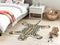AZAAD - Kindervloerkleed - Beige - 100 x 160 cm - Wol