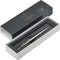 Parker Jotter Gel pen | Roestvrij staal met goud detail | Medium punt zwarte inkt (0,7 mm) | Geschenkdoos