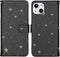 iMoshion Hoesje Geschikt voor iPhone 13 Hoesje Met Pasjeshouder - iMoshion Design Softcase Bookcase - Goud / Stars Gold