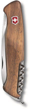 Victorinox Ranger Wood 55 - Zwitsers Zakmes - 10 functies - Walnoot