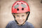 Mini Hornit Lids - Fietshelm voor Kinderen - LED achterlicht - Rood (S)