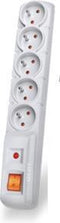 HSK DATA Acar F5 3m power uitbreiding 5 AC-uitgang(en) Binnen/buiten Grijs