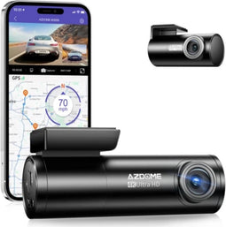 AZDome M300S 4K 2CH Dual Wifi GPS dashcam voor auto