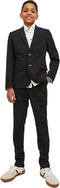 JACK&JONES JUNIOR JPRSOLAR SUIT NOOS JNR - Blazer met pantalon - Lange mouwen - Kleur Black