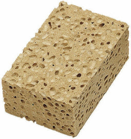 Azella 75 spons voor zwaar werk per pak à 5 stuks, 146x96x60 mm bruin