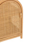 J-Line kast Ellen 2 Deuren - jute - naturel - small