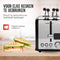 Qualitá® Broodrooster met TostiKlemmen - Retro Tostiapparaat - Sandwichrooster - Croque Monsieur