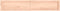 vidaXL - Wandschap - 160x30x(2-4) - cm - onbehandeld - massief - eikenhout