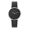 Pierre Cardin Belleville Tribute CBV.1002 Horloge - Leer - Zwart - Ø 39 mm