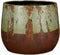 Mica Decorations Bloempot Frederique - 32x32x25.5 cm - Terracotta - Groen