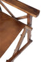 J-Line regisseurstoel Plooibaar - hout/leder - cognac