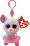 TY Beanie Boo's Clip Nina Mouse 7 cm