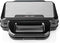 Nedis Sandwich maker - 900 W - 26.8 x 14.5 cm - Automatische temperatuurregeling - Aluminium / Kunststof