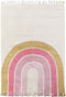 TATARLI - Vloerkleed - Roze/Beige - 140 x 200 cm - Katoen