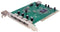 Startech.com PCI USB Kaart - 7 Poorten USB 2.0 - 5x Type-A