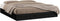 vidaXL - Bedframe - massief - hout - zwart - 120x200 - cm