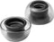 AZLA SednaEarfit Crystal AirPods Pro (M/ML/L) In Ear Koptelefoon oorkussen 3 paar Zwart, Transparant