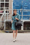 Hide & Stitches Discover - Handtas - Hoofdvak met rits - Donkerbruin