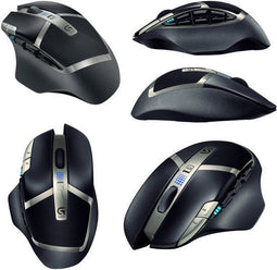 Logitech G602 - Draadloze muis - 2500 DPI - Zwart