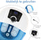 Panacea Luxe Voetenbad - Voetmassage Apparatuur - 2 in 1 met Instelbare Warmte en Bubbels - Blauw
