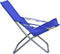 vidaXL - Strandstoelen - 2 - st - inklapbaar - stof - blauw
