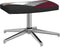 vidaXL Relaxstoel met voetenbank patchwork stof