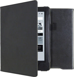 imoshion E-reader Hoesje - Geschikt voor Kobo Aura H2O - Vegan Leather Bookcase - Zwart