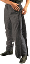 Mac in a Sac Full Zipper - Regenbroek - 100% waterdicht - Zwart - Maat XXL