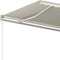 vidaXL - Luifel - handmatig - uittrekbaar - 450x300 - cm - crèmekleurig