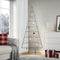 vidaXL - Kerstdecoratie - kerstboom - 180 - cm - metaal - zwart
