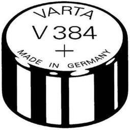 Varta V384 - Zilveroxide knoopcel - 1.55V 37 mAh - Ø 7.9 mm