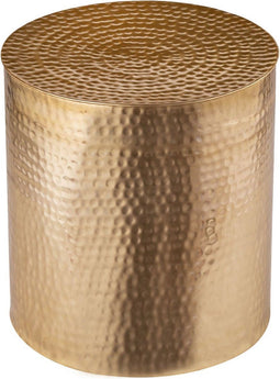 SVJ Bijzettafel Rond - 40 x 40 x 45 cm - Aluminium - Goud