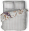 LINNICK Dekbedovertrek katoen Flower Bird - multi - 240x200/220cm - lits jumeaux