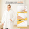 Goliving Fleece Hoodie Deken - Snuggle Hoodie - Wit