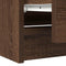 vidaXL - Tv-meubel - 100x35x54 - cm - bewerkt - hout - bruin - eikenkleur