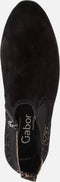 Gabor 96.451 - Chelsea boots - Suède - Zwart - Maat 40.5