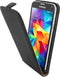Mobiparts Premium Flip Case geschikt voor Samsung Galaxy S5 Samsung Galaxy S5 Neo Samsung Galaxy S5 Plus - Zwart