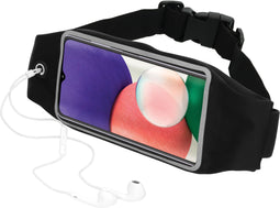 Mobiparts Galaxy A22 (2021) 5G - Sport Belt - Water- en zweetbestendig - Zwart