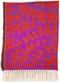 AZURA - Plaid 130x170 cm Rose Violet - roze