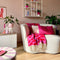 AZURA - Plaid 130x170 cm Rose Violet - roze