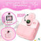 Kindercamera met Fotospeurtocht & Fotoprinter - Digitale Camera Kinderen - 11-in-1 Camera - Oplaadbaar - 48MP - Foto printer - Roze - Fototoestel