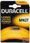 Duracell MN27 - Alkaline batterij 12V - 7,7 mm Ø x 28 mm