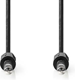 Nedis - Stereo-Audiokabel - 6,35 mm Male - 5 m - Zwart