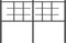 vidaXL - Hoofdbord - 140 - cm - metaal - zwart