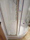 StayPut Anti-slip douchemat hoek - 59,7 x 59,7 cm - Waterdoorlatend - Wit
