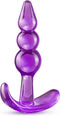 Blush Buttplug B YOURS TRIPLE BEAD ANAL PLUG Paars