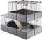 Ferplast Multipla Double - Dierenverblijf - 107.5x72x96.5 cm Grijs