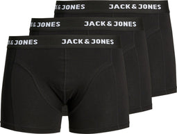 JACK&JONES ADDITIONALS JACANTHONY - Boxershorts - 3-pack - Zwart (3 stuks)