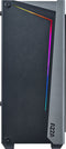 Azza APOLLO 430 Midi Tower Zwart, Transparant