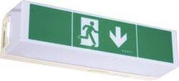 B-SAFETY BR 565 030 Vluchtwegverlichting Plafondopbouwmontage, Wandopbouwmontage